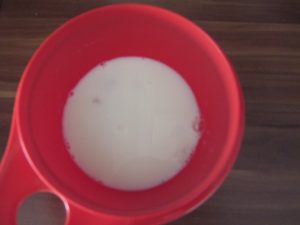 Zucker, Milch und Hefe