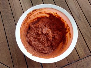 Döner-Spieß - Marinadenpaste Döner-Spieß - Die fertig vermengte Marinade (Paste)