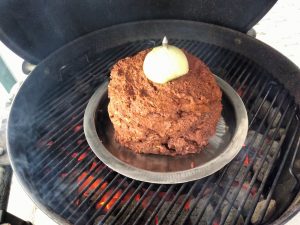 Döner-Spieß - das Anzünden des äusseren Ring Döner-Spieß - das Anzünden des äusseren Ring